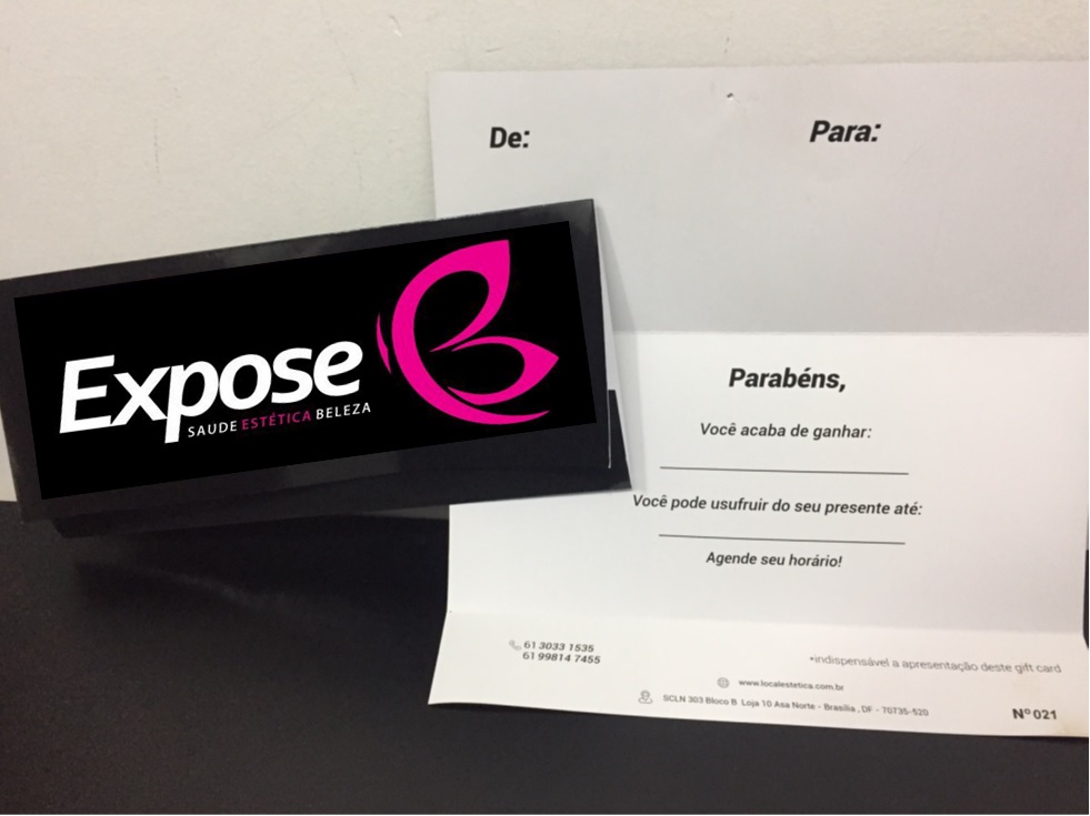 Vale-Presente EXPOSE